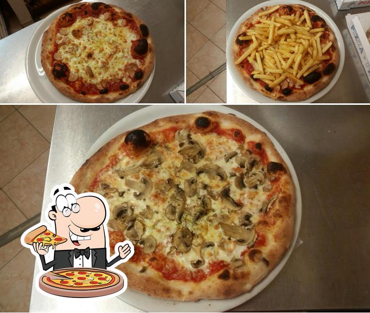 A Pizzeria Marino, puoi ordinare una bella pizza