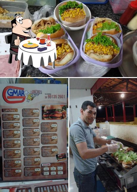 Consiga um hambúrguer no Gmar lanches