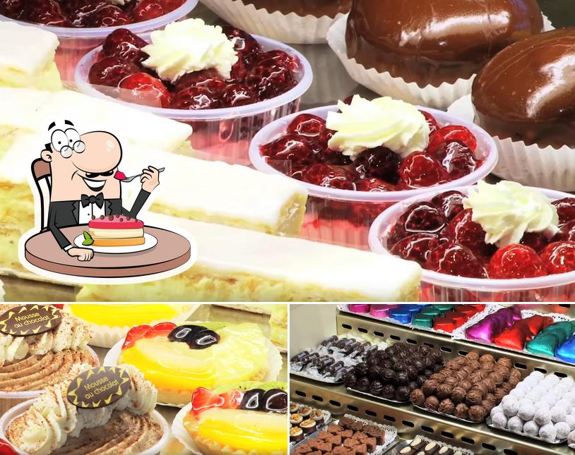 Vetterli Bäckerei und Conditorei serve un'ampia selezione di dessert