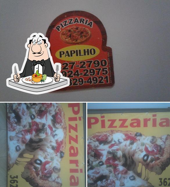 Comida em Pizzaria papilho Cidade Ocidental GO