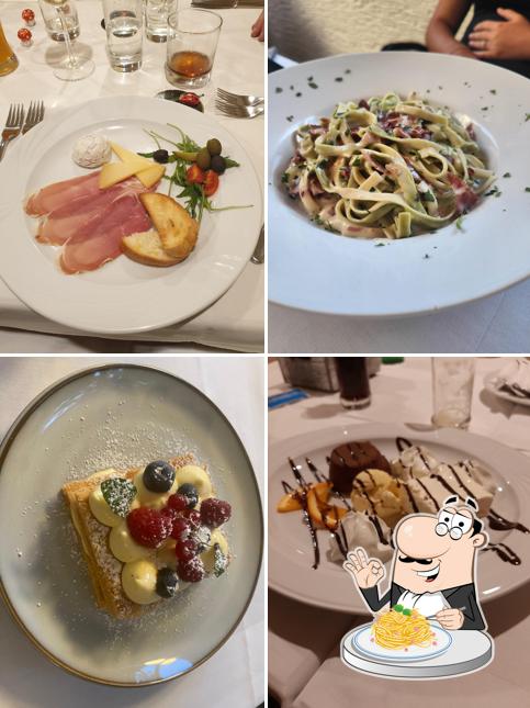 Spaghetti alla carbonara al Restoran Goran
