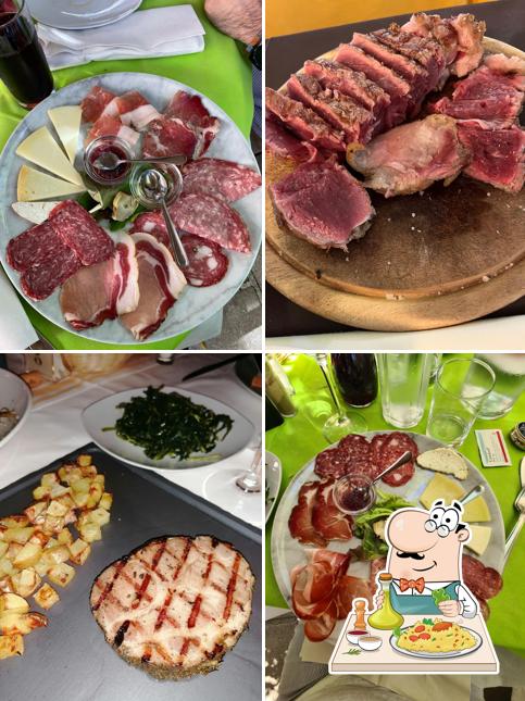 Platti al Trattoria La Cascia