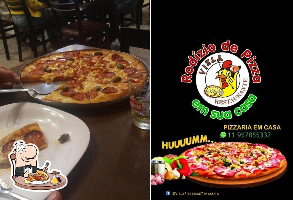 Consiga pizza no Viela Pizzaria e Restaurante