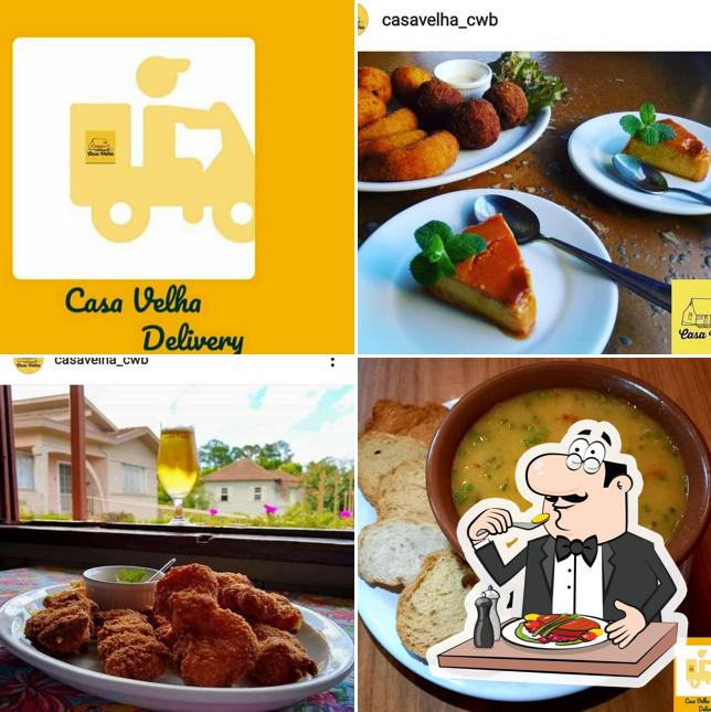 Comida em Casa Velha Bar