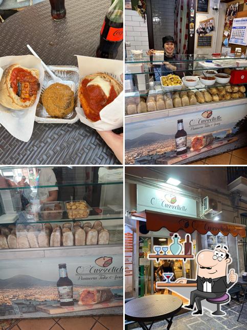 Gli interni di 'O Cuzzetiello Panineria Take Away Napoli
