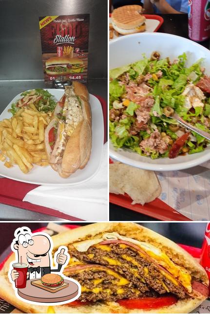 Les hamburgers de Food Station will conviendront différents goûts