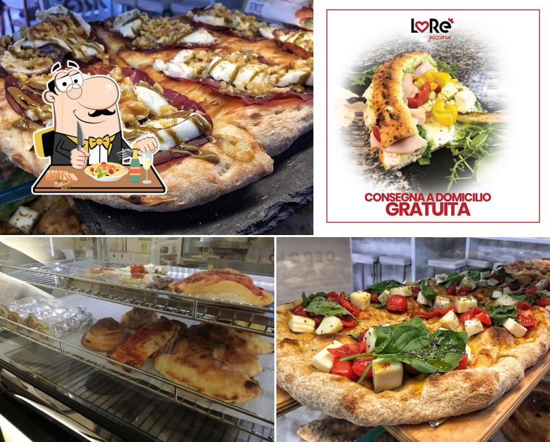 Platti al Pizzeria Lo Ré