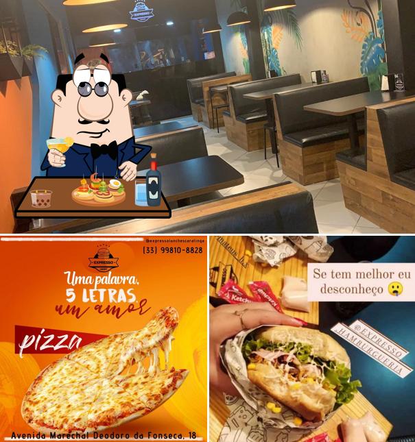 Pegue um sanduíche no Expresso Hamburgueria