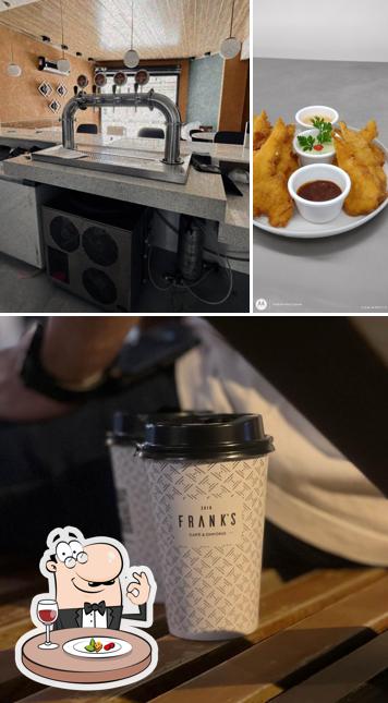 Comida em Frank´s Comfort Food