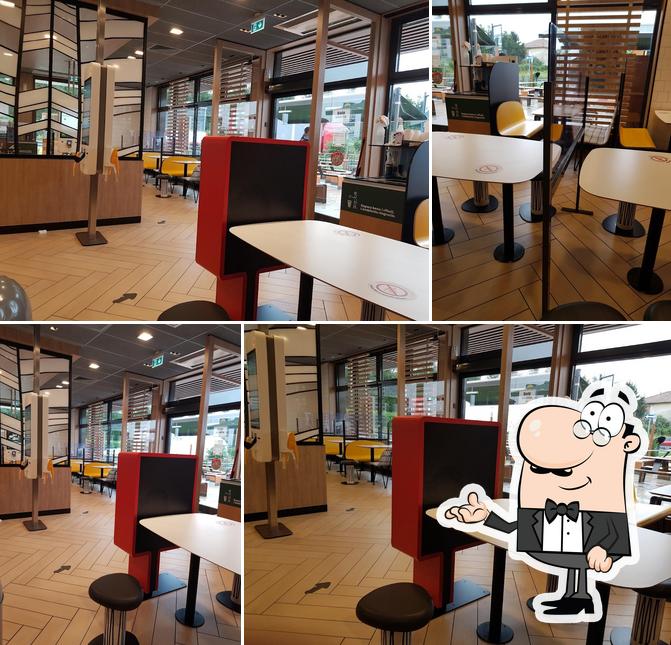 Gli interni di McDonald’s Ambivere