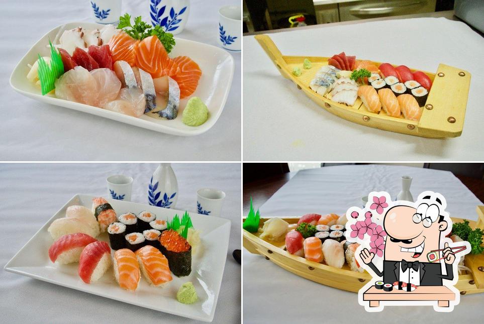 Prenez de nombreuses options de sushi