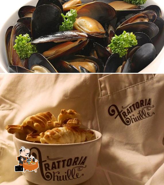 Mejillones en Trattoria Thuille "COZZERIA"