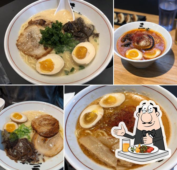 Plats à Sansotei Ramen