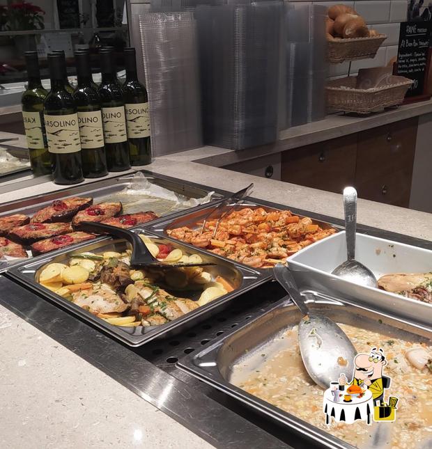 Cibo al Al Gambero la cucina di pesce