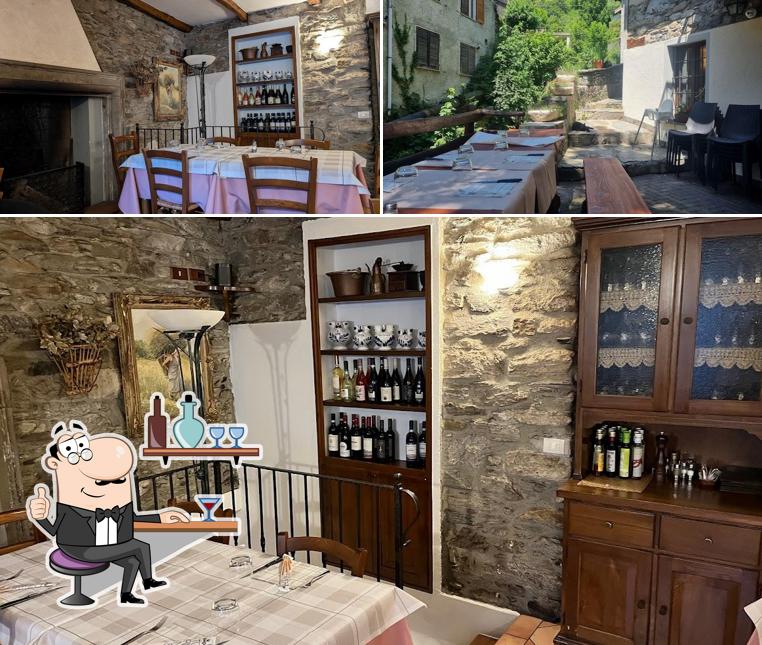 Gli interni di Bar Trattoria S.Anna