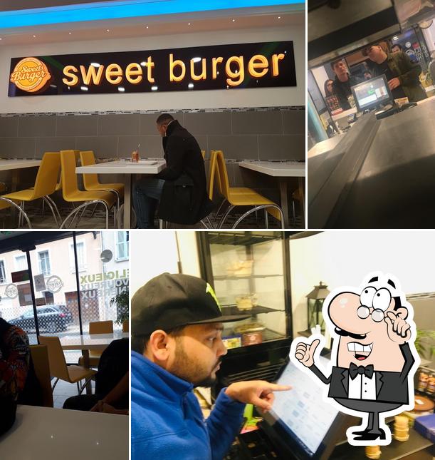 L'intérieur de Sweet Burger