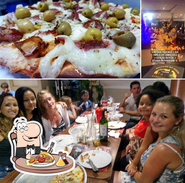 Peça pizza no Estação Da Pizza