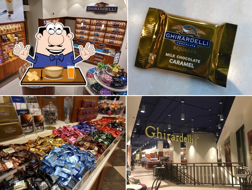 Ghirardelli Ice Cream & Chocolate Shop, 400 N Michigan Ave Suite 100 in