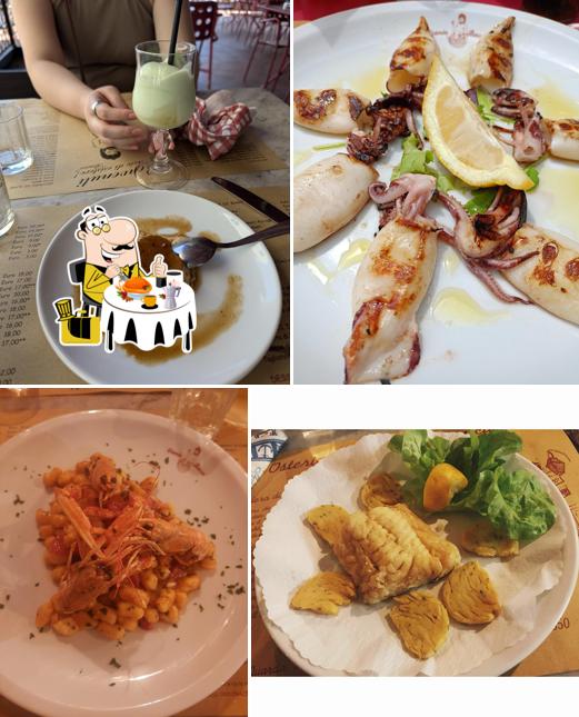 Cibo al Osteria Bacco