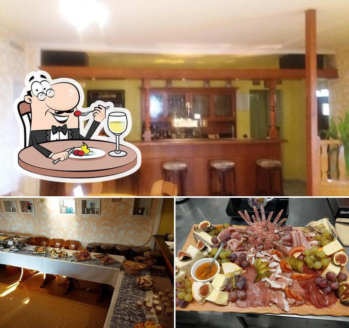 Voici l’image représentant la nourriture et intérieur sur Restaurant Stadtblick
