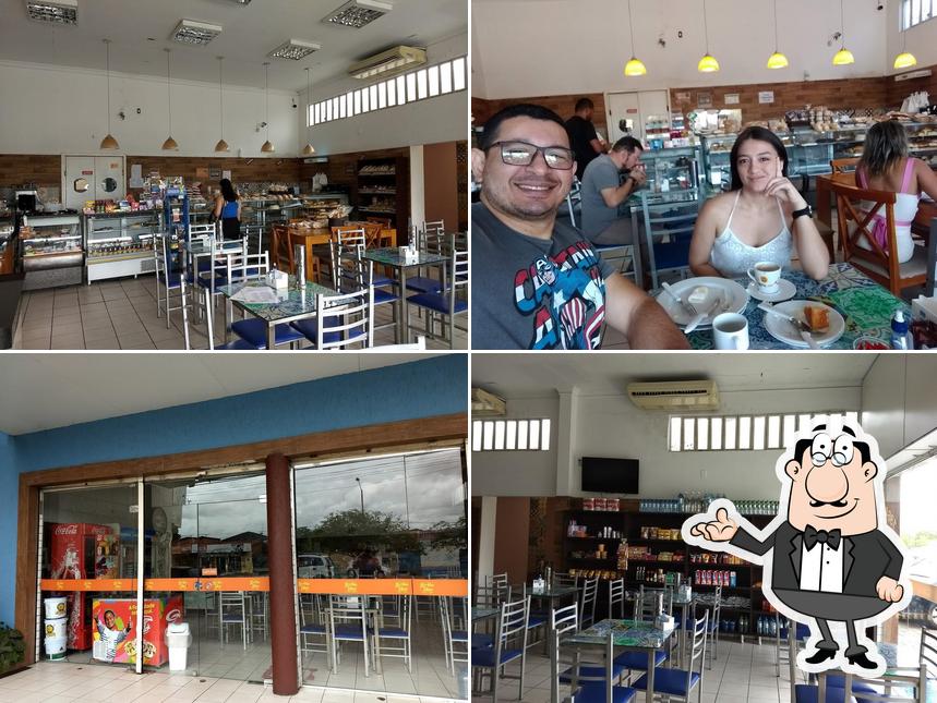 O interior do Empório Bella The