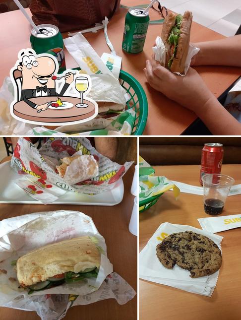 Comida em Subway