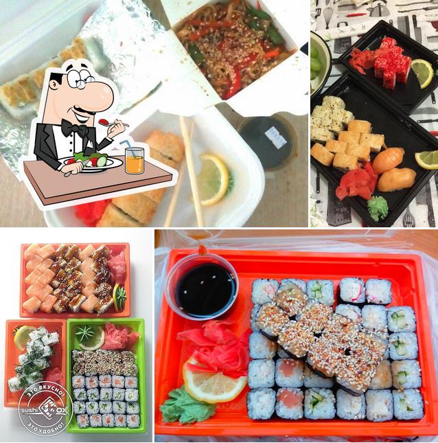 Nourriture à Sushibox