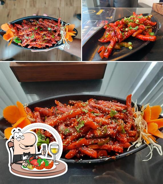 Order seafood at Dream Café