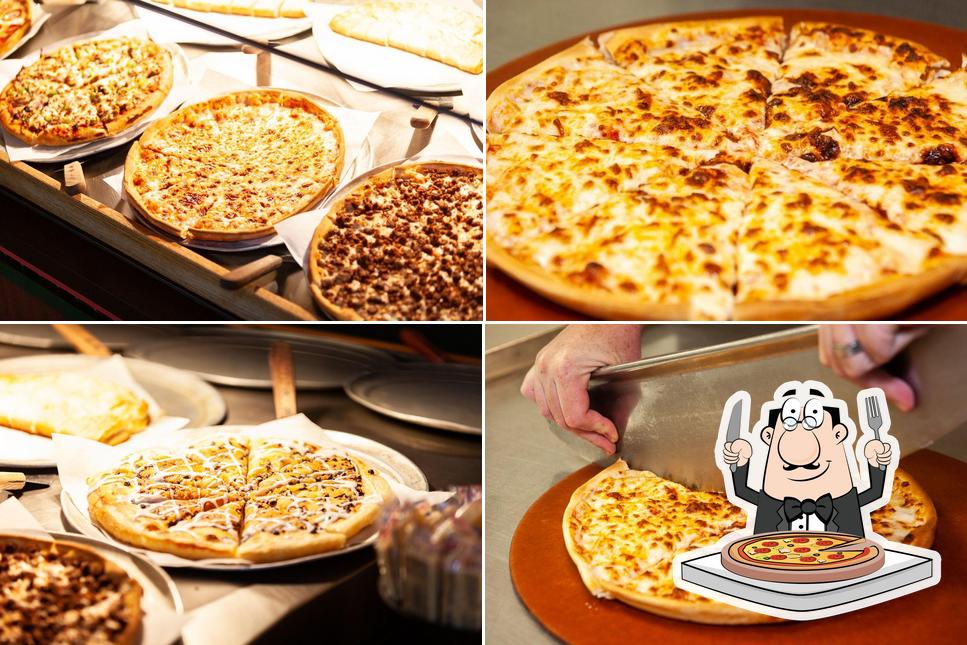 Try out pizza at Pizza Inn