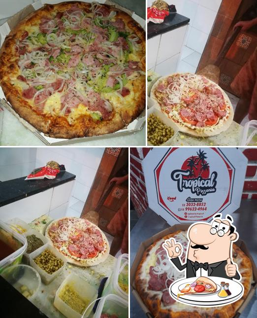 Peça pizza no Pizzaria Tropical