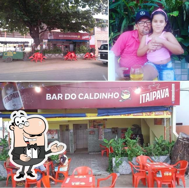 See this pic of Bar Do Caldinho