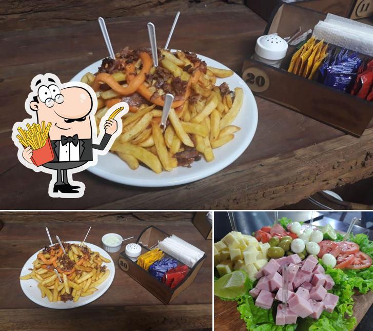 Experimente fritas no Concentração Country Lanches