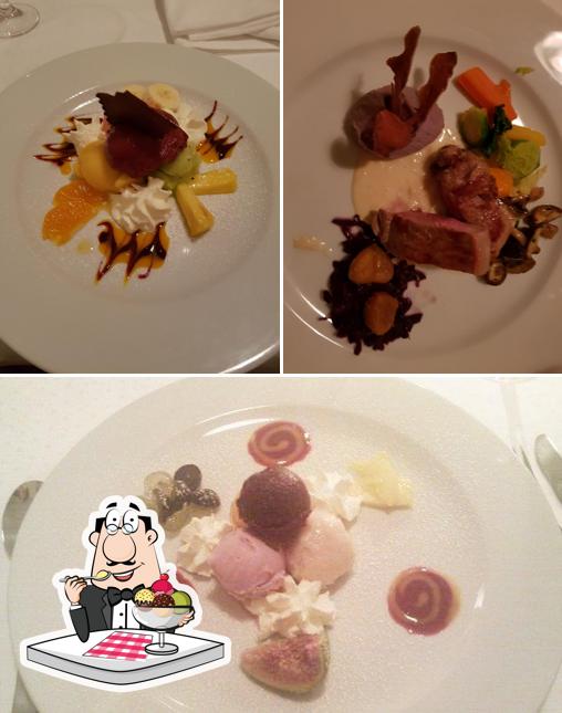 restaurant bänziger provides a selection of desserts