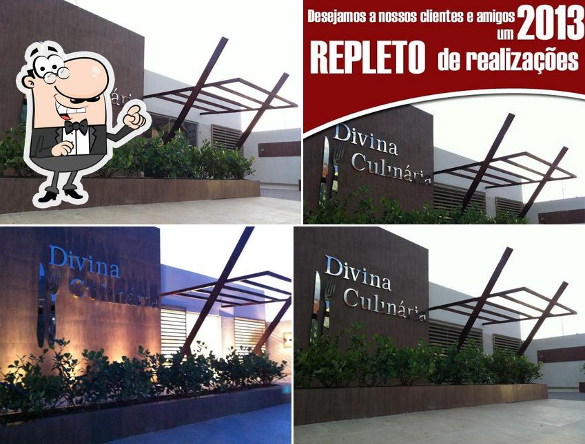 O exterior do Divina Culinária