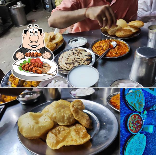 Meals at Raj Rajeshvari Boni Bhai Puri Sakh Vara & Parotha House