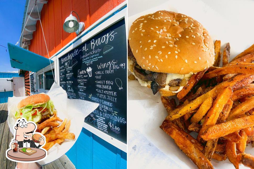 Beachside at Buoys’s burgers will cater to satisfy different tastes