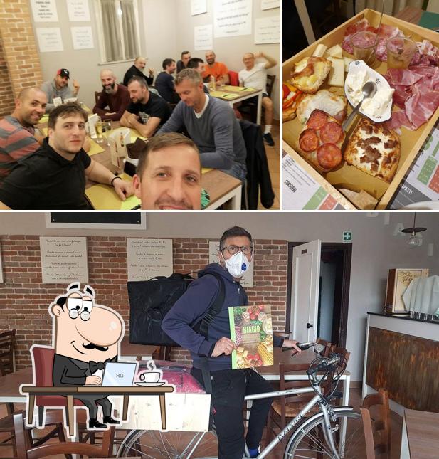 Gli interni di Da Biagio