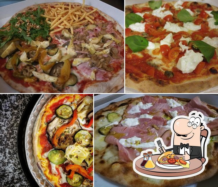 Scegli tra le molte varianti di pizza