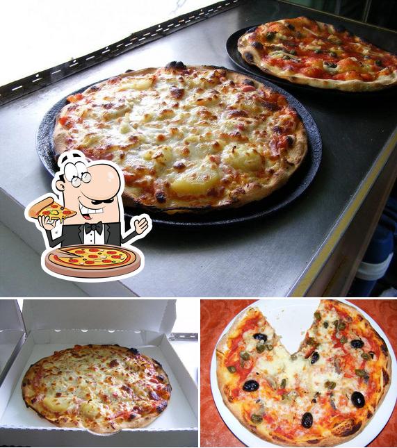 Essayez des pizzas à Pizzeria l'Arlequin