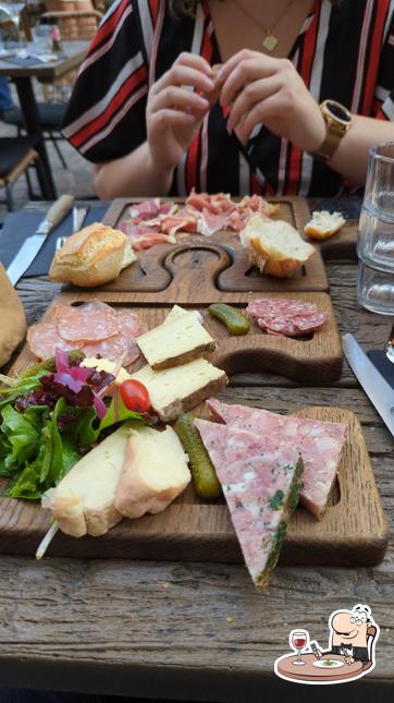 Assiette de fromage à Casa Zaza