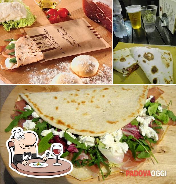 Dai un’occhiata alla foto che mostra la cibo e birra di La Piadina di Tommy