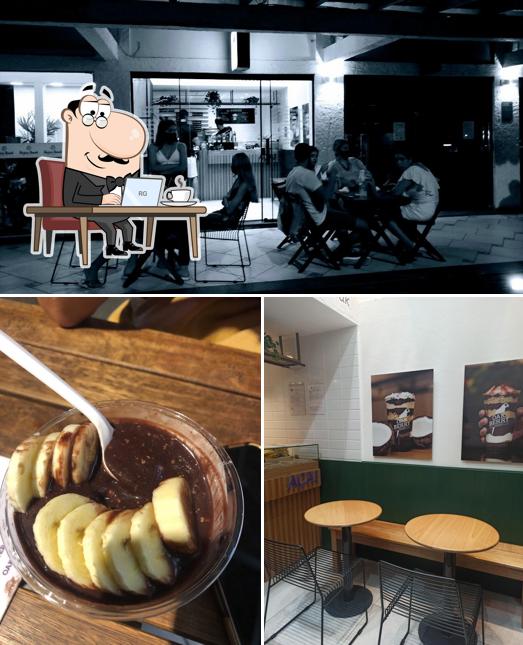 Esta é a foto apresentando interior e comida no Oakberry Açaí - Rua das Pedras, Búzios - RJ