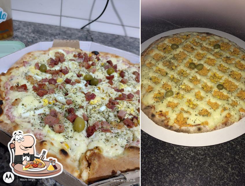 Consiga pizza no Pizzaria dos Nobres