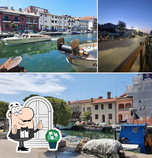 Gli esterni di Trattoria Al Pescatore