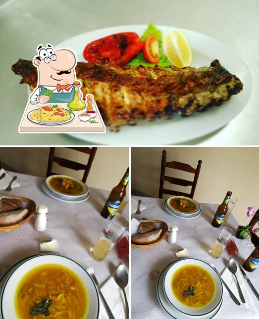 Еда в "Restaurante Davimar"