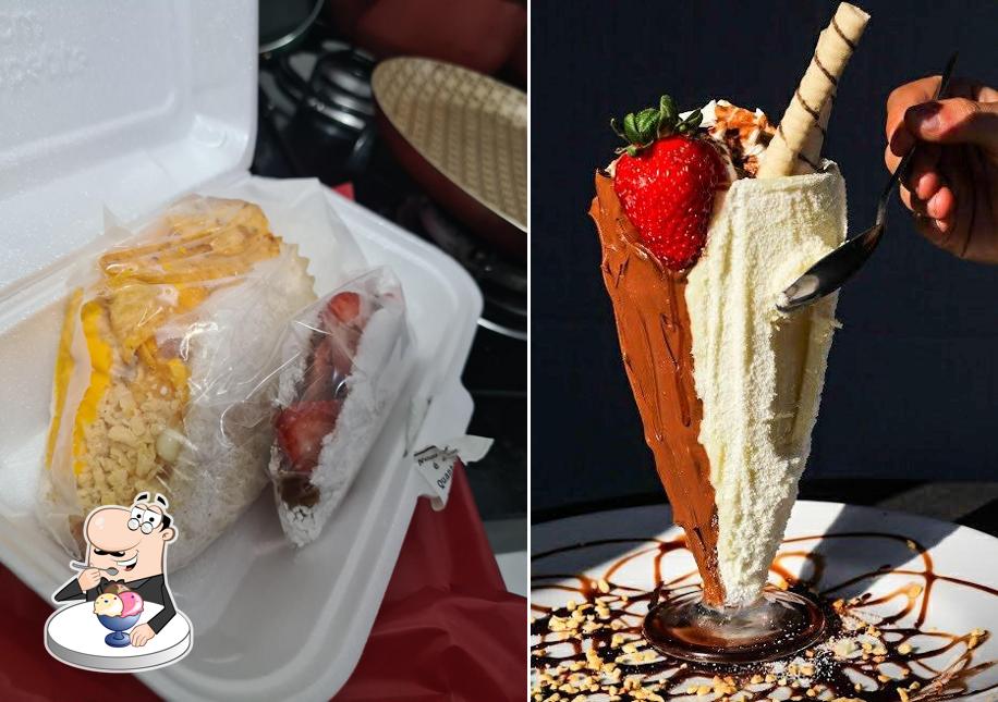 Peça uma das opções doces