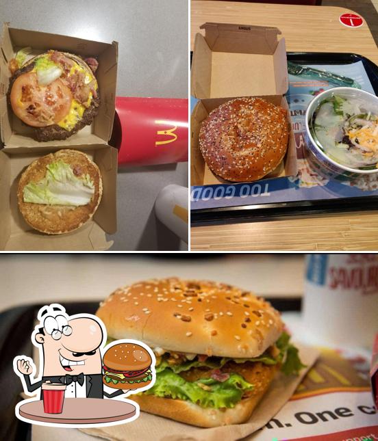 Essayez un hamburger à McDonald's