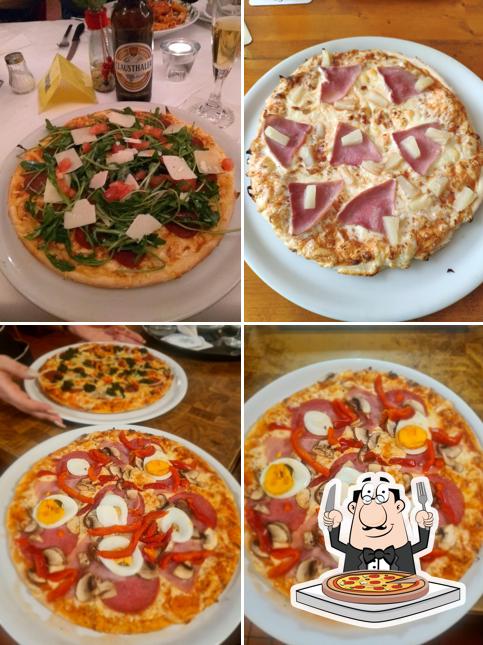 Choisissez des pizzas à Da Marcello