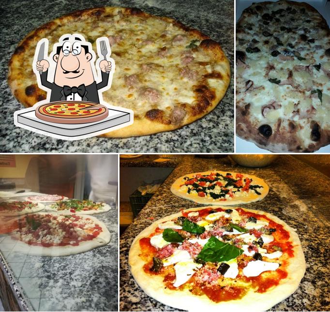 A Profumo di Pizza, puoi ordinare una bella pizza