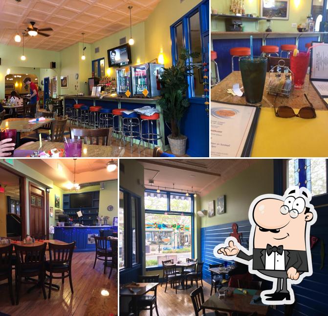Check out how Blue Sea Cafe looks inside